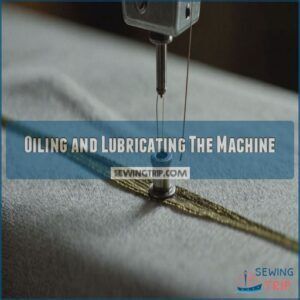 Oiling and Lubricating The Machine Oiling and Lubricating The Machine