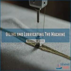 Oiling and Lubricating The Machine