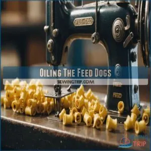 Oiling The Feed Dogs