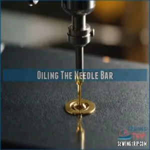 Oiling The Needle Bar