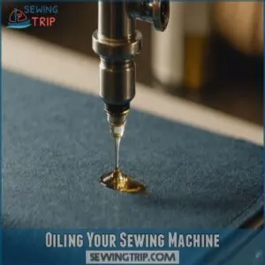 Oiling Your Sewing Machine