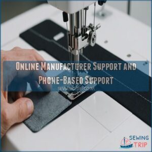 Online Manufacturer Support and Phone-Based Support