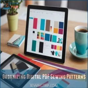 Organizing Digital PDF Sewing Patterns