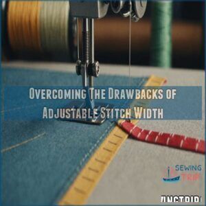 Overcoming The Drawbacks of Adjustable Stitch Width Overcoming The Drawbacks of Adjustable Stitch Width