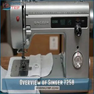 Overview of Singer 7258