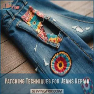 Patching Techniques for Jeans Repair