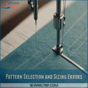 Pattern Selection and Sizing Errors