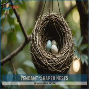 Pendant-Shaped Nests