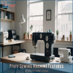 Pfaff Sewing Machine Features Pfaff Sewing Machine Features