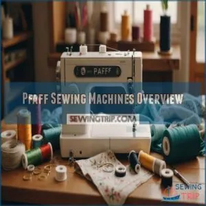 Pfaff Sewing Machines Overview