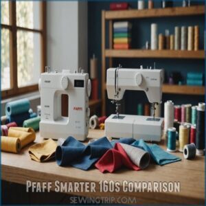 Pfaff Smarter 160s Comparison