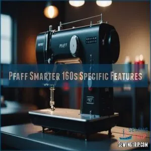 Pfaff Smarter 160s Specific Features