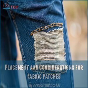 Placement and Considerations for Fabric Patches