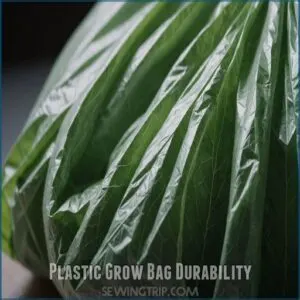 Plastic Grow Bag Durability