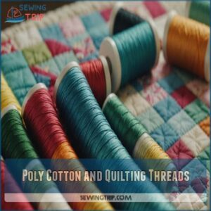 Poly Cotton and Quilting Threads