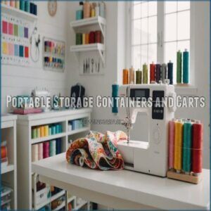 Portable Storage Containers and Carts Portable Storage Containers and Carts