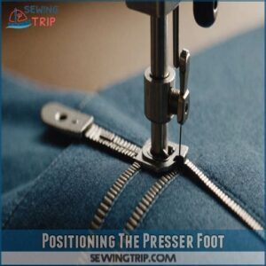 Positioning The Presser Foot