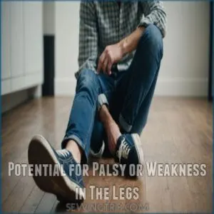 Potential for Palsy or Weakness in The Legs