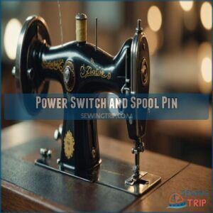 Power Switch and Spool Pin Power Switch and Spool Pin