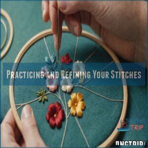 Practicing and Refining Your Stitches Practicing and Refining Your Stitches