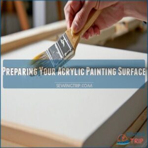 Preparing Your Acrylic Painting Surface