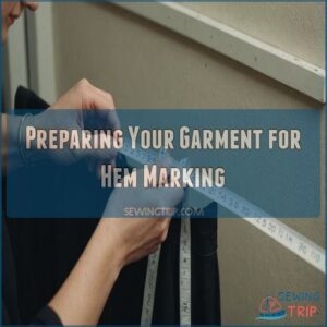 Preparing Your Garment for Hem Marking