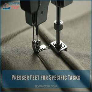 Presser Feet for Specific Tasks Presser Feet for Specific Tasks