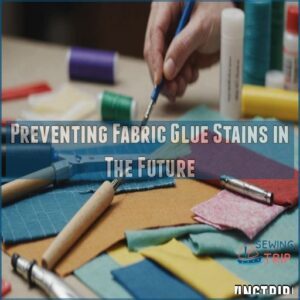 Preventing Fabric Glue Stains in The Future