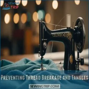 Preventing Thread Breakage and Tangles