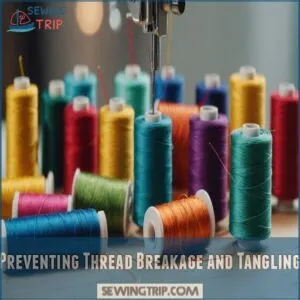 Preventing Thread Breakage and Tangling