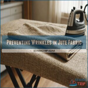 Preventing Wrinkles in Jute Fabric