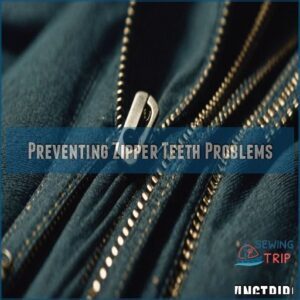 Preventing Zipper Teeth Problems