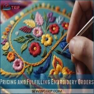 Pricing and Fulfilling Embroidery Orders