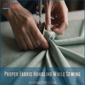 Proper Fabric Handling While Sewing