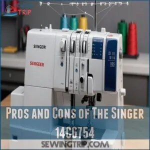 Pros and Cons of The Singer 14CG754