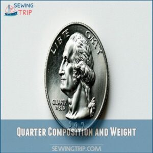 Quarter Composition and Weight