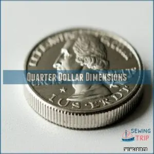 Quarter Dollar Dimensions