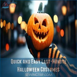 Quick and Easy Last-Minute Halloween Costumes