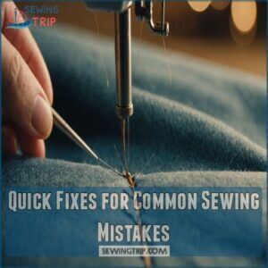 Quick Fixes for Common Sewing Mistakes Quick Fixes for Common Sewing Mistakes