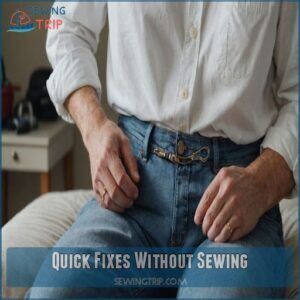 Quick Fixes Without Sewing Quick Fixes Without Sewing