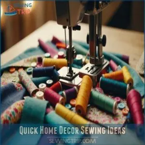 Quick Home Decor Sewing Ideas