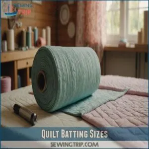 Quilt Batting Sizes