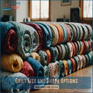 Quilt Size and Shape Options