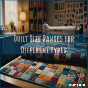 Quilt Size Ranges for Different Types