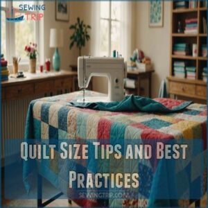 Quilt Size Tips and Best Practices