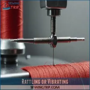 Rattling or Vibrating