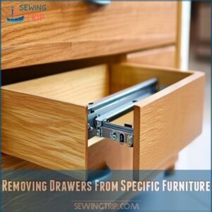 Removing Drawers From Specific Furniture