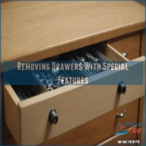 Removing Drawers With Special Features