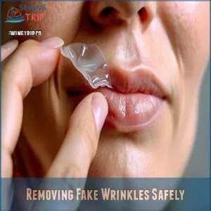 Removing Fake Wrinkles Safely