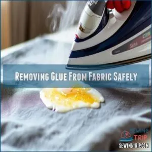 Removing Glue From Fabric Safely